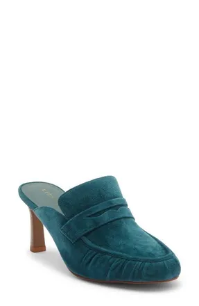 Cecelia New York Plum Mule in Forrest Green at Nordstrom, Size 5.5