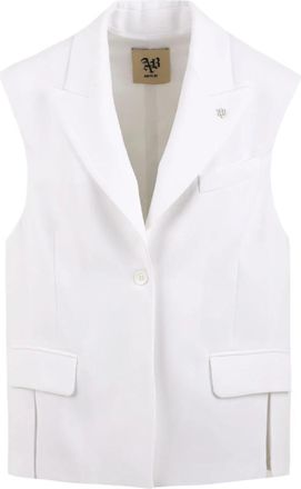 Aniye By Witte Jas voor Vrouwen - Dames - Gillet - Wit - S - Kostuums