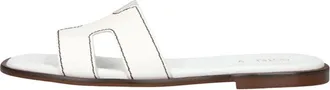 Notre-V Schoenen, Dames, Wit, 40 EU, Leer, Nv-1000 Sandalen