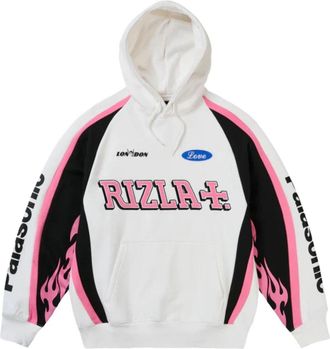 Palace Rizla Hoodie White P30CS265