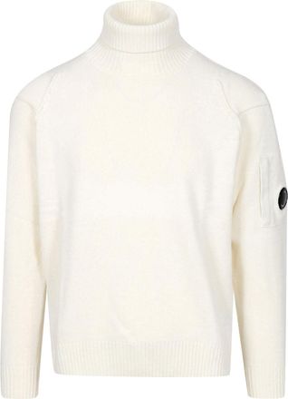 C.P. Company C.P. Firmenpullover Wei&szlig;