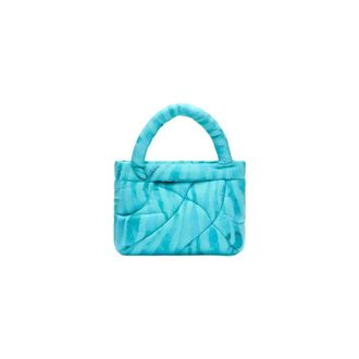 Roberto Cavalli Handbags, female, Blue, Size: ONE SIZE Firenze Small Bag