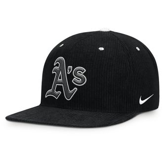 Nike Athletics Pro Nike Mens MLB Adjustable Hat in Black | NB4910DWFZ-KEN