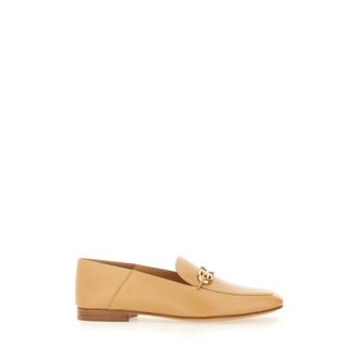 Ferragamo Schoenen, Dames, Beige, 37 EU, Leer, Loafer Louis