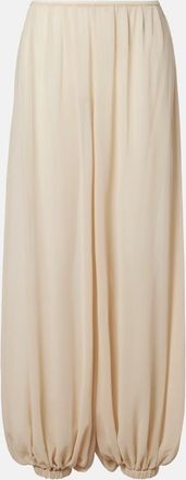 Frankie Shop Mio sheer cr&ecirc;pe balloon pants