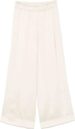 Fabiana Filippi Dames, Broeken, Beige, Maat: M Viscose