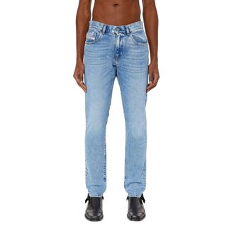 Diesel D-STRUKT Mens Denim Jeans Tape - Light Blue - Size 34W/30L