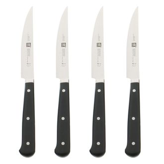 Zwilling Porterhouse 4-pc Steak Knife Set in Beechwood Box