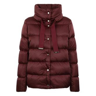 Herno Chaqueta de plum&oacute;n con silueta en A - Jackets - Mujer - Rojo - XL