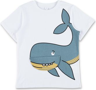 Stella McCartney Stella McCartney Kinder T-Shirts und Polos Wei&szlig;