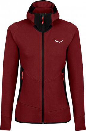 Salewa Lavaredo Hemp Hooded Jacket Hoodie f&uuml;r Damen | rot