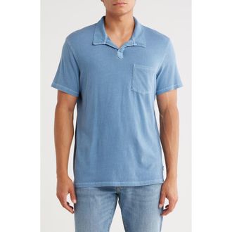 Lucky Brand Johnny Collar Cotton Polo in Coronet Blue at Nordstrom Rack, Size Xx-Large
