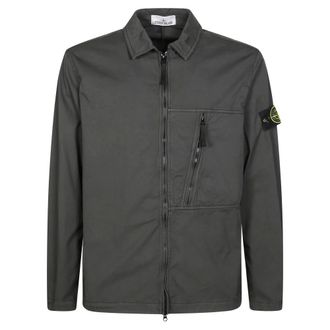 Stone Island Heren, Jassen, Grijs, Maat: L