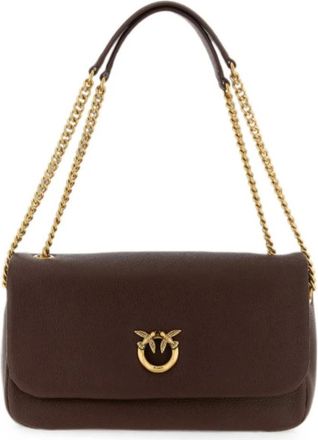 Pinko Schoudertas - Dames - Schoudertassen - Bruin - ONE Size - Tassen