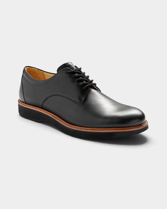 Samuel Hubbard Mens Founder Plain Toe Shoes In Black