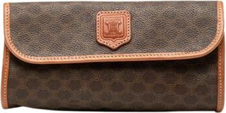 Celine Pre-owned Clutches, female, Brown, Size: ONE SIZE Pre-owned Vintage Clutch