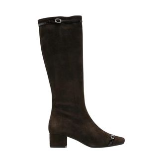 Carel Dames, Schoenen, Bruin, Maat: 40 EU Leer