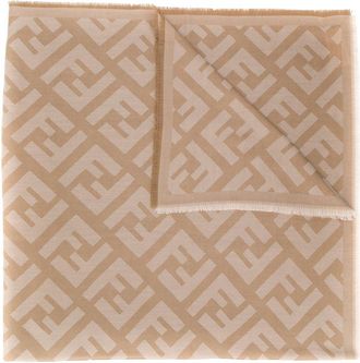 Fendi Ff Wool Scarf