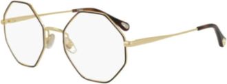 Chlo&eacute; Stijlvolle Model Zonnebril - unisex - Brillen - Geel - 50 MM - Accessoires