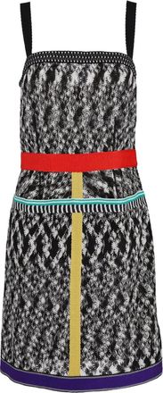 Missoni Abito midi in maglia - Nero