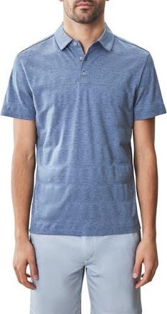 Robert Barakett Granite Cotton Blend Polo in Blue at Nordstrom Rack, Size Xx-Large