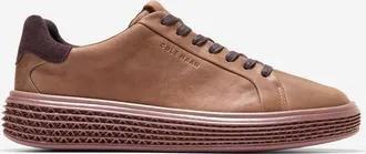 Cole Haan Mens GrandPr&oslash; SkyWeave Court Sneakers - Brown Size 10.5