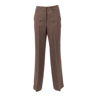 PESERICO Mujer, Pantalones, Marr&oacute;n, Talla: S