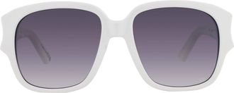 Dior DIORGLOW S2I Smoke Gradient Square Ladies Sunglasses CD40224I 25B 54
