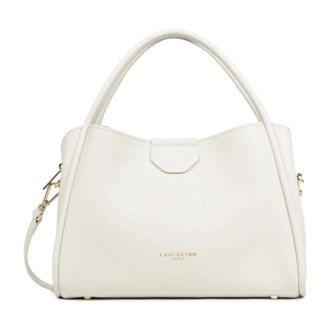 Lancaster Handbags, female, Beige, Size: ONE SIZE Sac &agrave; main Aimant&eacute;e M Ida Double