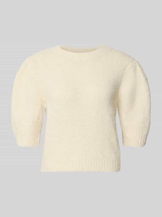 Vero Moda Regular Fit Pullover mit Woll-Anteil Modell NOVAH in Ecru, Gr&ouml;&szlig;e XL