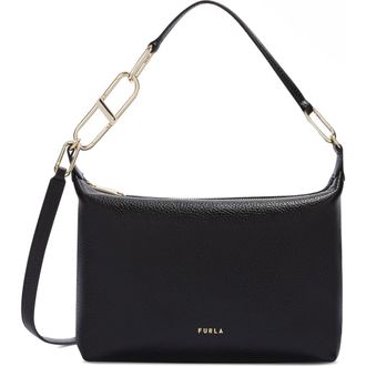 Furla Teia Leather Satchel in Nero at Nordstrom Rack