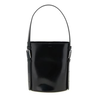 Coperni Bucket Bags, female, Black, Size: ONE SIZE Ergonomic Bucket Bag