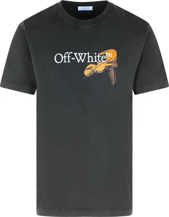 Off-white Cupid Arrow Black Cotton T Shirt