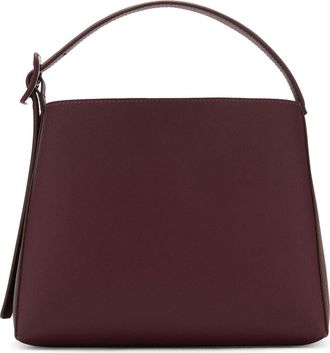 Mango Faux Leather Crossbody Bag in Burgundy at Nordstrom