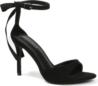 Berness Fia Stiletto Sandal in Black at Nordstrom Rack, Size 7.5