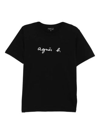 agn&egrave;s b. Brando T-shirt - men - Cotton - 0 - Black