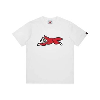 Icecream T-Shirts, male, White, Size: L Running Dog T-Shirt