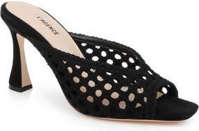 L'agence Jacques Sandal in Black Suede at Nordstrom Rack, Size 6.5