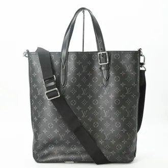 Louis Vuitton Black Monogram Eclipse Shoulder Bag Tote Bag (Pre-Owned)