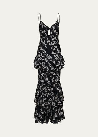 Johanna Ortiz Reinterpretation Silk Maxi Dress