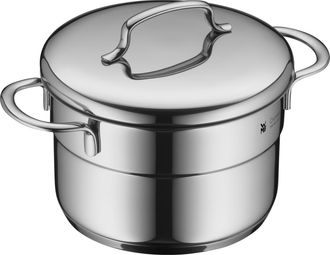 WMF Kochtopf »WMF Mini Fleischtopf mit Deckel« Cromargan Edelstahl Rostfrei 18/10