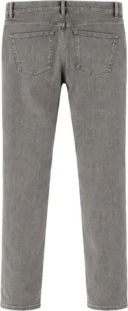 Lardini Cotton Denim Jeans - Gray