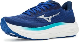 Mizuno Wave Sky 9 Mens Running Shoes Deep Abyss/Silver : 11.5 D - Medium, Textile