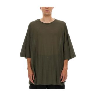 Rick Owens Heren, Tops, Groen, Maat: ONE Size Katoen
