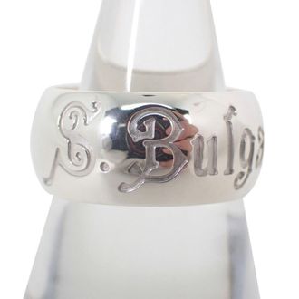 Bulgari Sterling Silver 925 Band Ring (Pre-Owned)