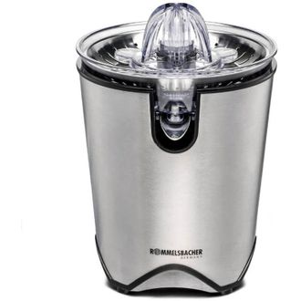 Rommelsbacher Zp 60/e Prensa De C&iacute;tricos El&eacute;ctricos 100 W Negro, Acero Inoxidable