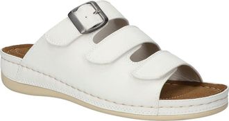 Easy Street Pinterry Slide Sandal in White at Nordstrom Rack, Size 9.5