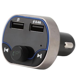 OEM Este Revolucionario Transmisor Fm Bluetooth 5.3 Para Autom&oacute;vil Cuenta Con Dos Puertos Usb, Carga R&aacute;pida Y M&uacute;ltiples Protecciones De Seguridad, Lo Que 