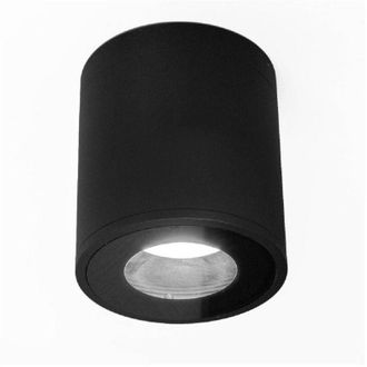 Trade Shop Trade Shop - Papocal&iacute;metro Techo Ba&ntilde;o De Techo Cuarto De Ba&ntilde;o Caja De Ducha L&aacute;minas Gu10 Impermeable Ip65 - Negro