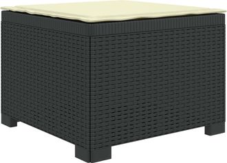 vidaXL Sill&oacute;n Individual De Jard&iacute;n Con Coj&iacute;n Apariencia De Ratan Pp Vidaxl
